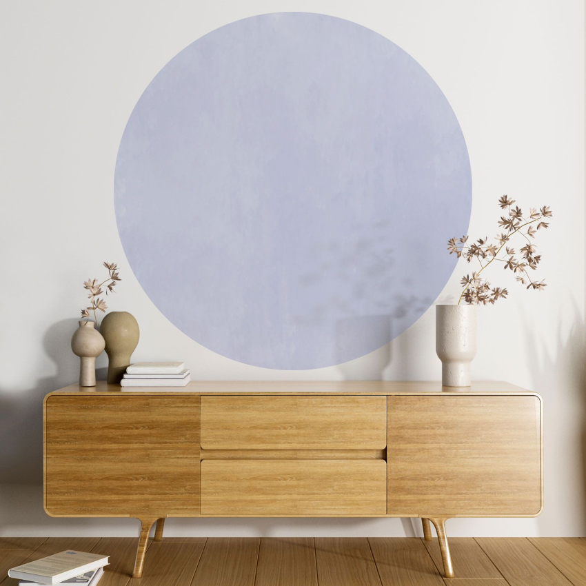 Papier peint rond / cercle - Couleur Tendance - 647