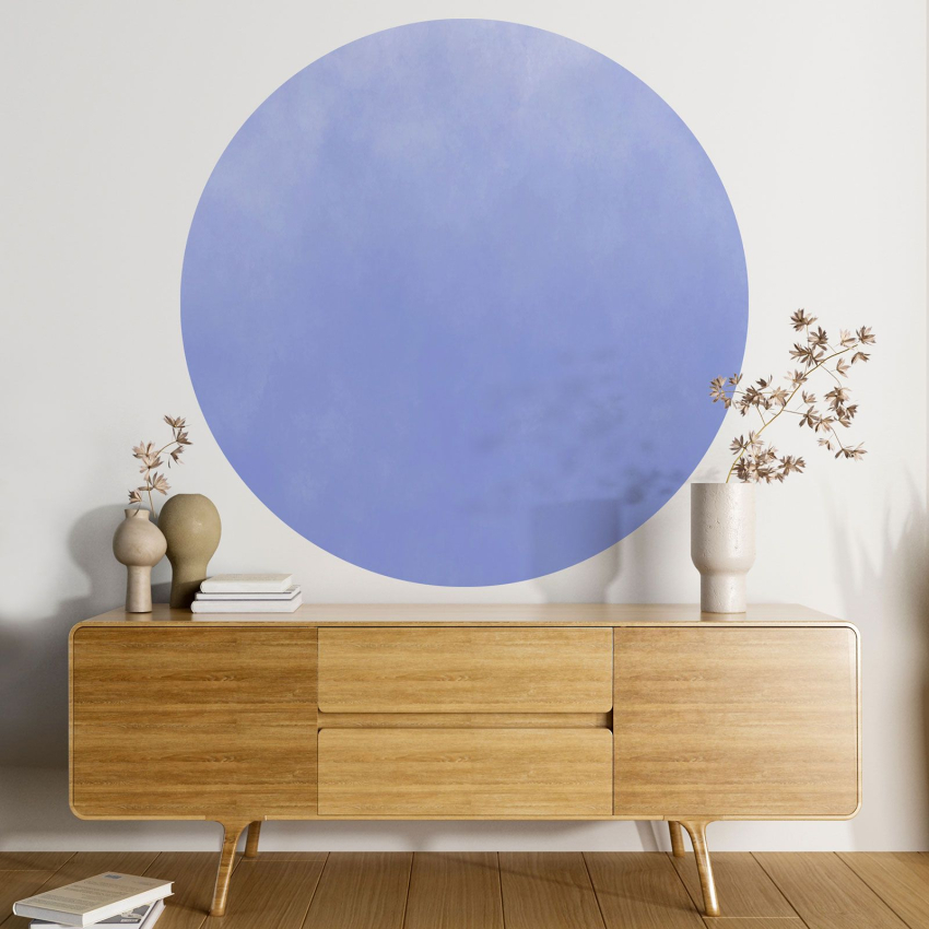 Papier peint rond / cercle - Couleur Tendance - 659
