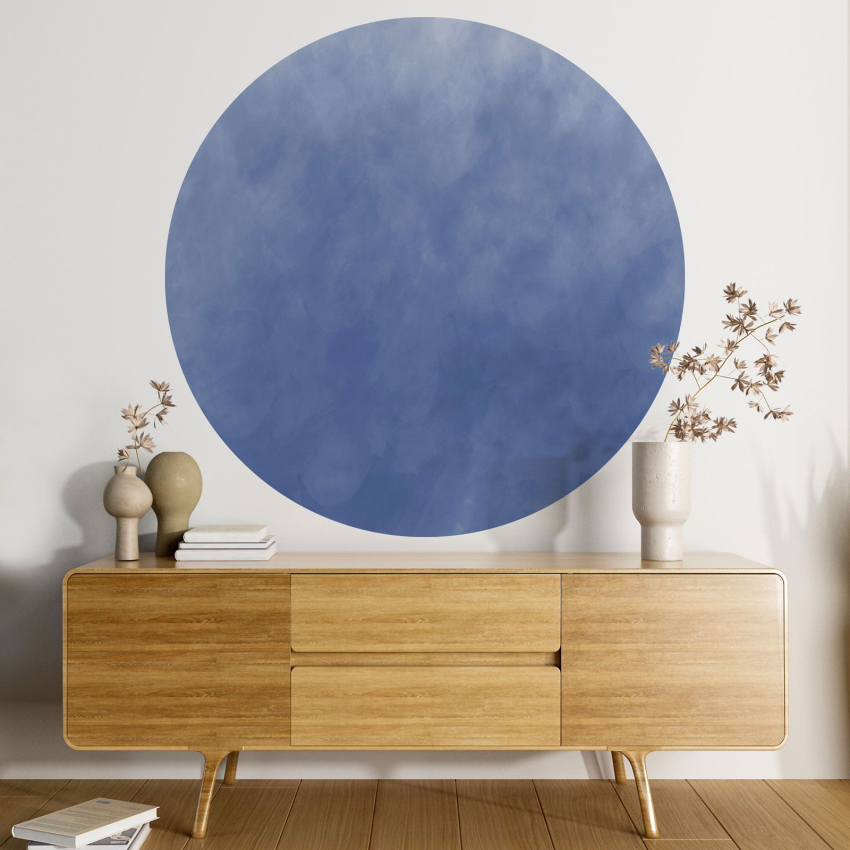 Papier peint rond / cercle - Couleur Tendance - 711