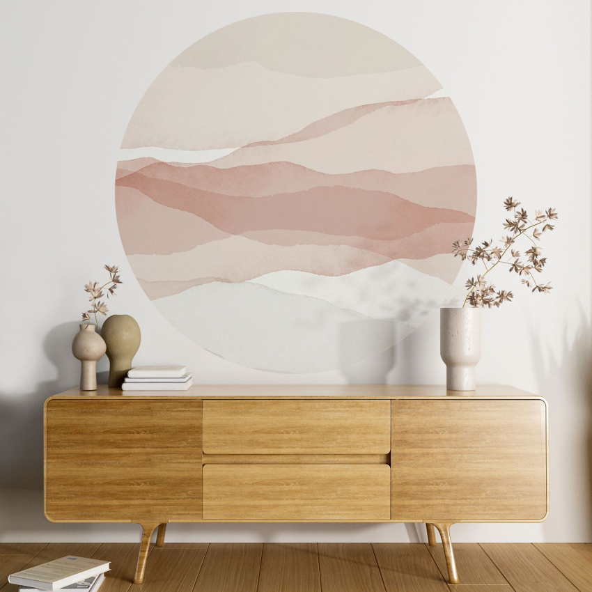 Papier peint rond / cercle - Design