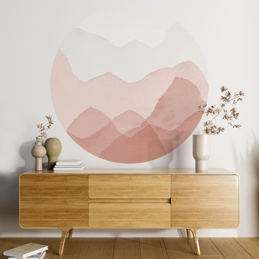 Papier peint rond / cercle - Design