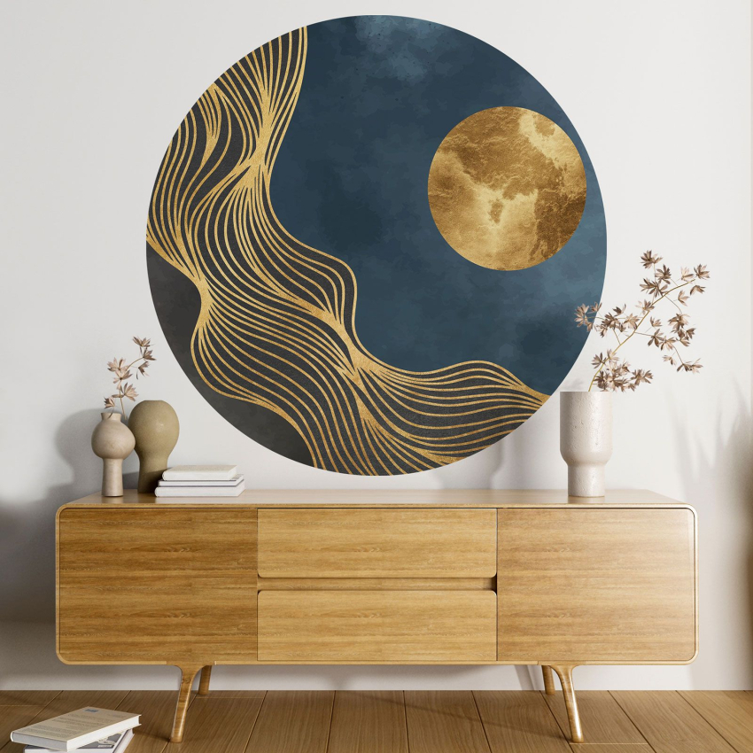 Papier peint rond / cercle - Design