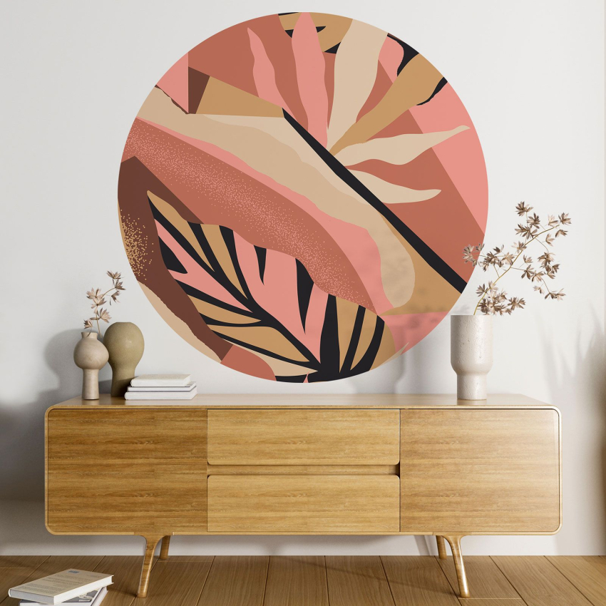 Papier peint rond / cercle - Design