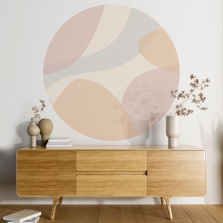 Papier peint rond / cercle - Design