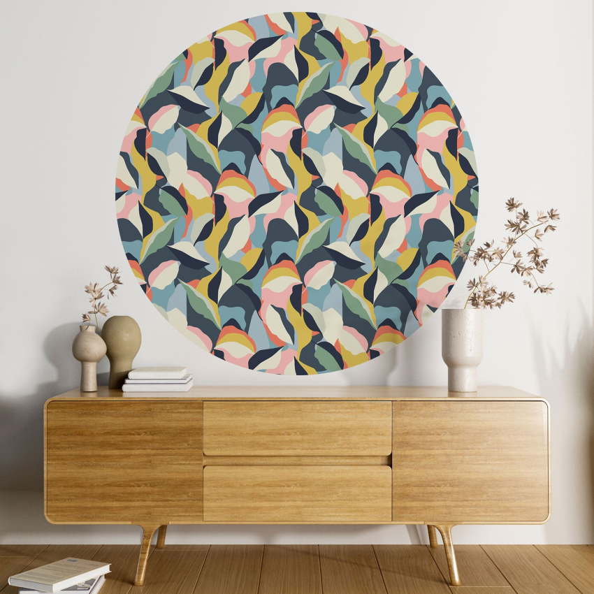 Papier peint rond / cercle - Design - 400