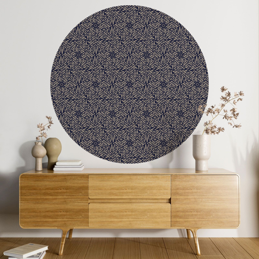 Papier peint rond / cercle - Mosaïque - 459