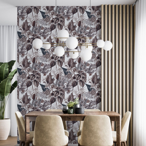 Papier peint - Motif botanique