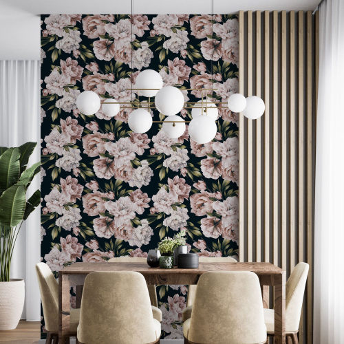 Papier peint - Motif floral