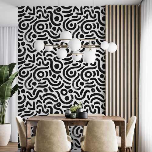 Papier peint - Motif Graphique