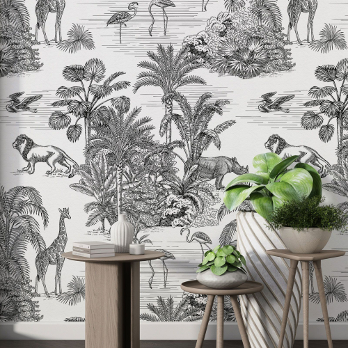 Papier peint motif XL - Jungle