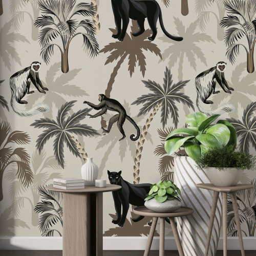 Papier peint motif XL - Jungle
