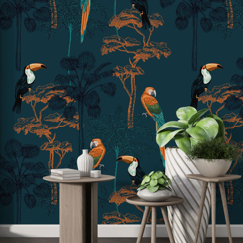 Papier peint motif XL - Jungle