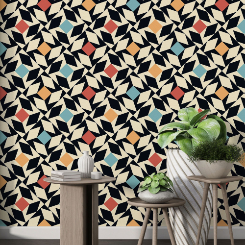Papier peint motif XL - Mosaïque