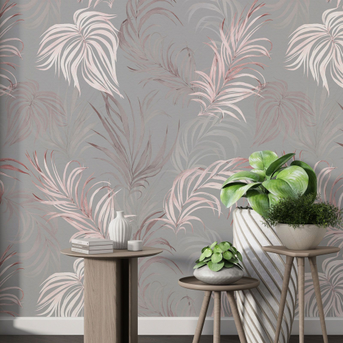 Papier peint motif XL - Motif botanique