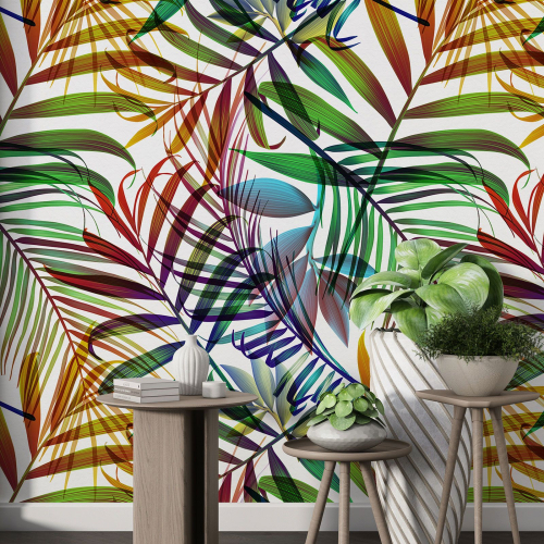 Papier peint motif XL - Motif botanique