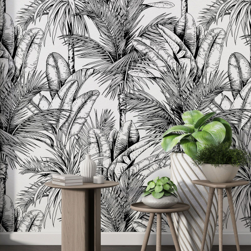 Papier peint motif XL - Motif botanique - 409
