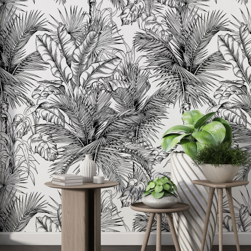 Papier peint motif XL - Motif botanique - 410