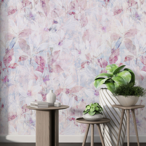 Papier peint motif XL - Motif floral