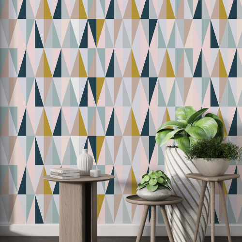 Papier peint motif XL - Motif géométrique