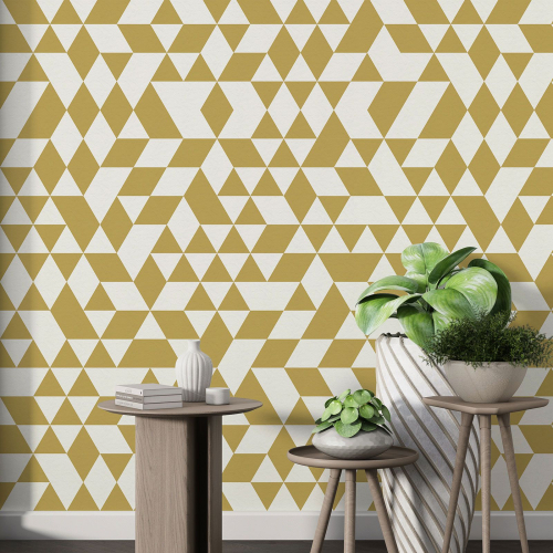 Papier peint motif XL - Motif géométrique