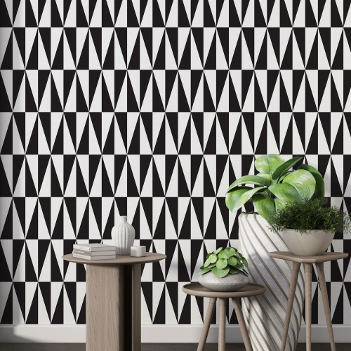 Papier peint motif XL - Motif géométrique