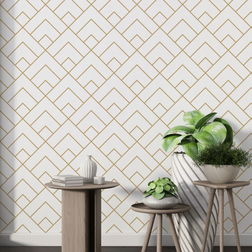 Papier peint motif XL - Motif géométrique