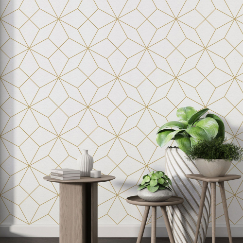 Papier peint motif XL - Motif géométrique