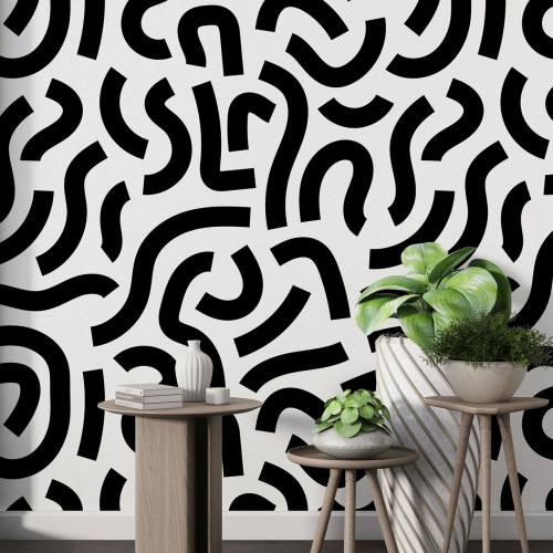 Papier peint motif XL - Motif graphique