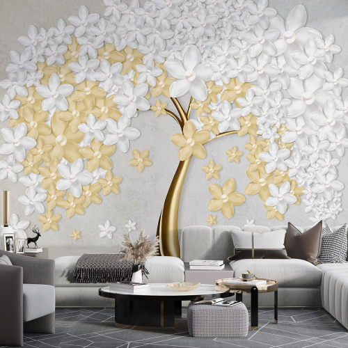 Papier peint panoramique - Arbre 3D