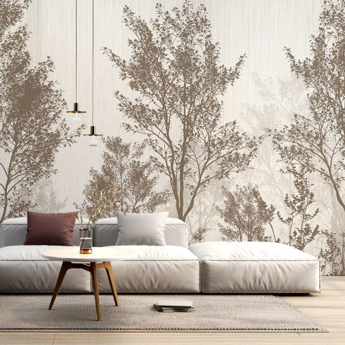 Papier peint panoramique - Arbres