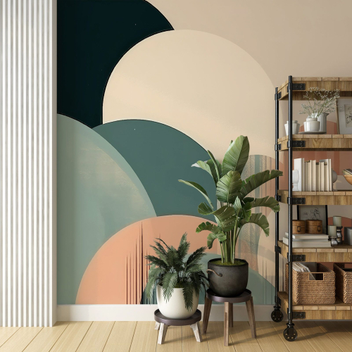 Papier peint panoramique - Arches Abstrait