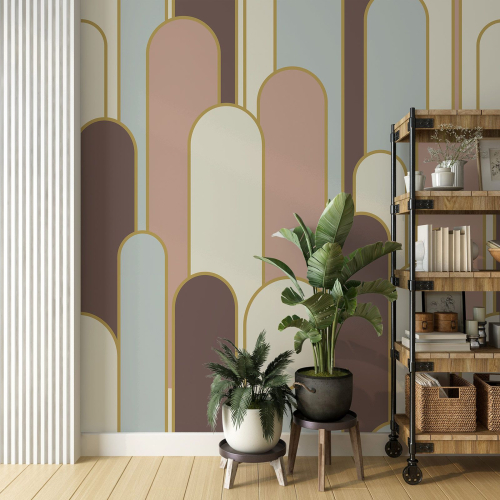Papier peint panoramique - Arches Design