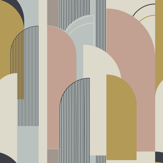 Papier peint panoramique - Arches Design