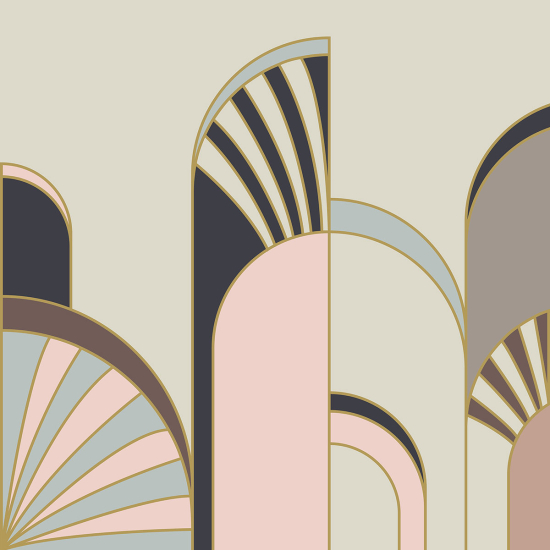 Papier peint panoramique - Arches Design
