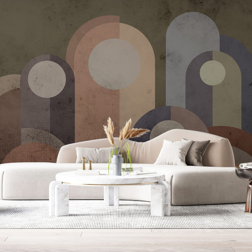 Papier peint panoramique - Arches Design