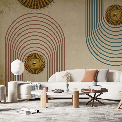 Papier peint panoramique - Arches Design
