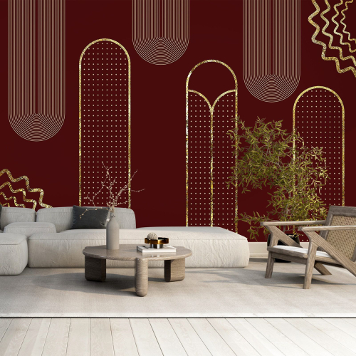 Papier peint panoramique - Arches Design