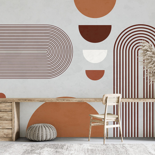 Papier peint panoramique - Arches Design