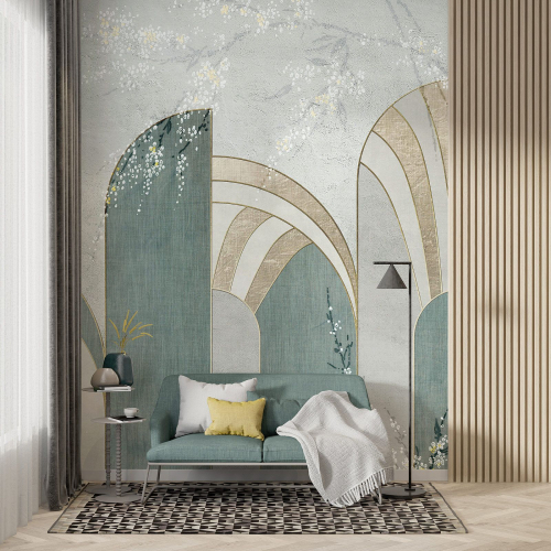 Papier peint panoramique - Arches Design