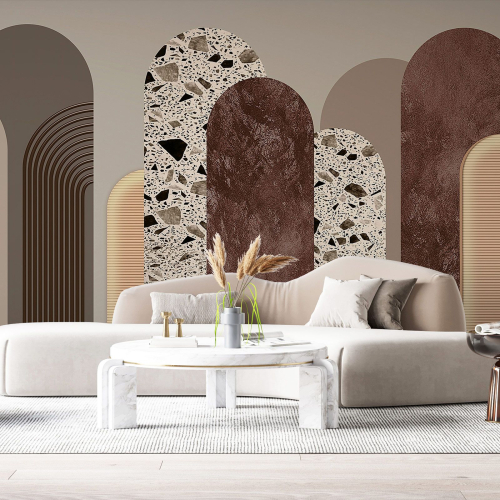 Papier peint panoramique - Arches Design