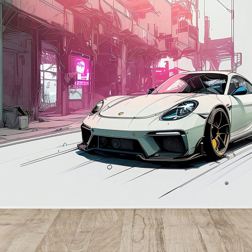 Papier peint panoramique Auto / Voiture