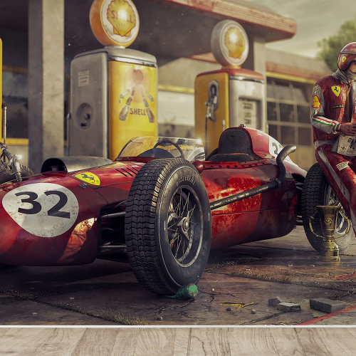 Papier peint panoramique Auto / Voiture F1 - Formule 1