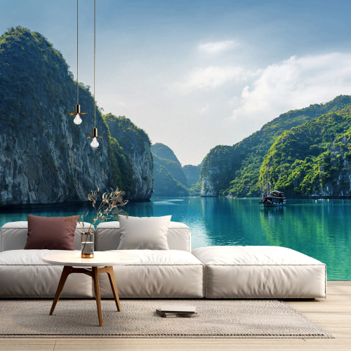 Papier peint panoramique - Baie de Ha Long