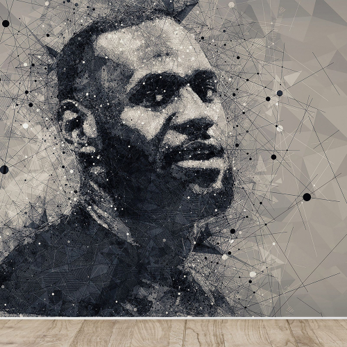 Papier peint panoramique Basket / Basket-ball - Joueur