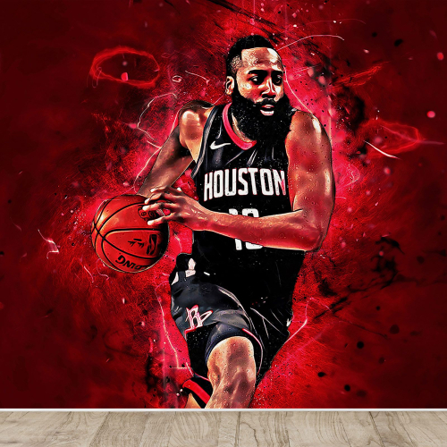 Papier peint panoramique Basket / Basket-ball - Joueur