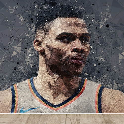 Papier peint panoramique Basket / Basket-ball - Joueur