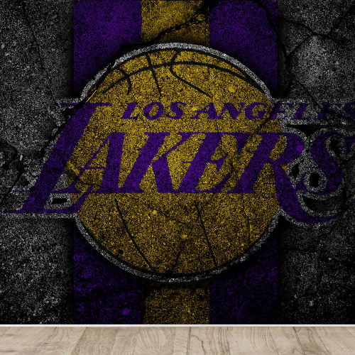 Papier peint panoramique Basket / Basket-ball - LOS ANGELES Lakers