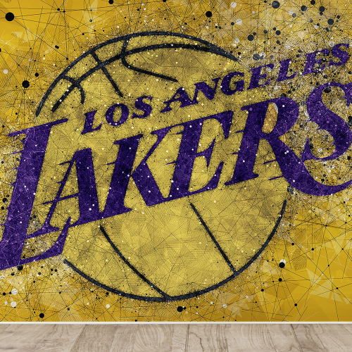 Papier peint panoramique Basket / Basket-ball - LOS ANGELES Lakers