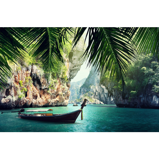 Papier peint panoramique - Bateau Thaïlande