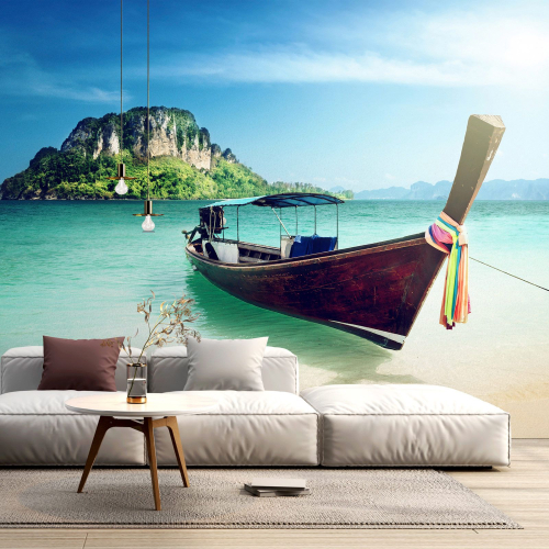 Papier peint panoramique - Bateau Thaïlande